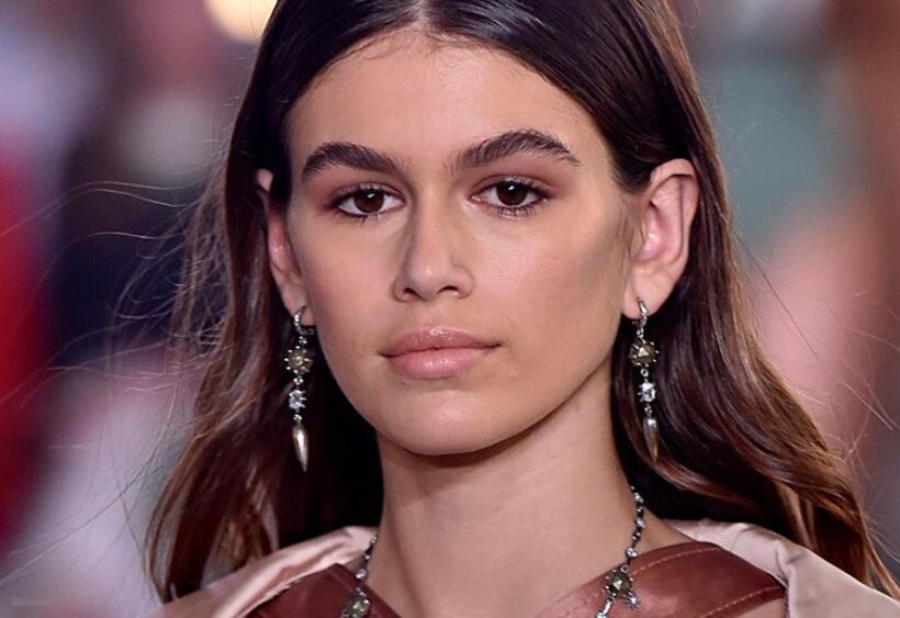 Kaia Gerber's eyebrows