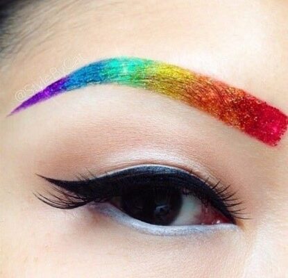 rainbow brows