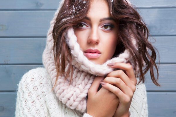 girl winter permanent makeup