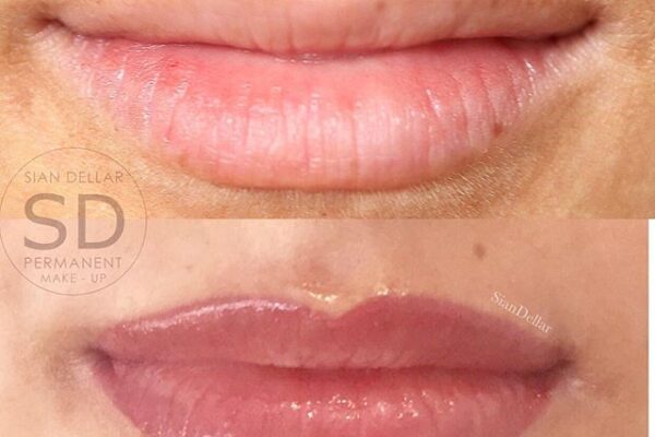 pout lips semi permanent lip tattoo