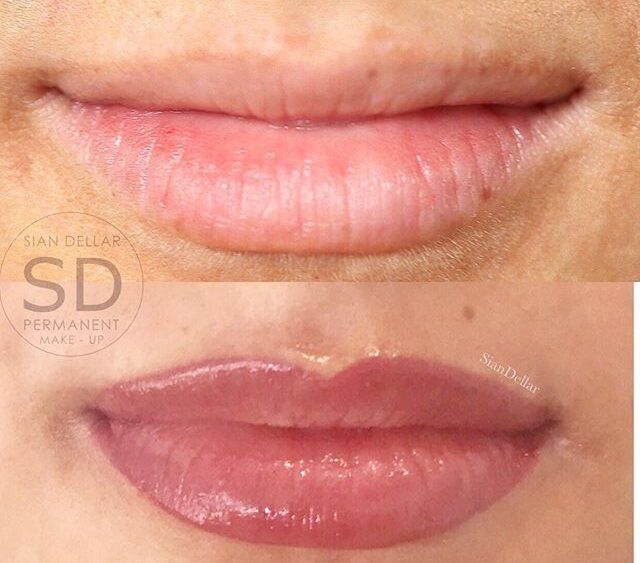 pout lips semi permanent lip tattoo