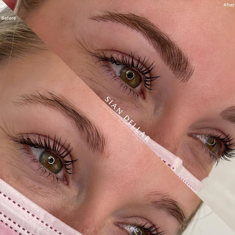 Microblading the lovely Josie ldn