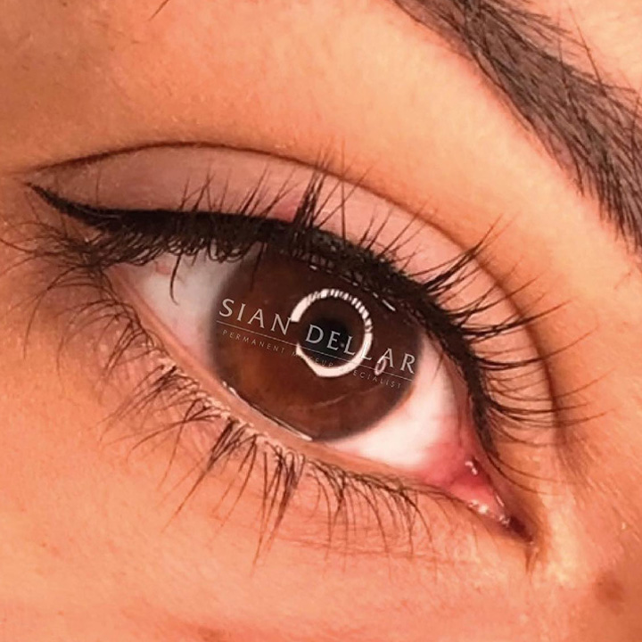 permanent eyeliner london sian dellar