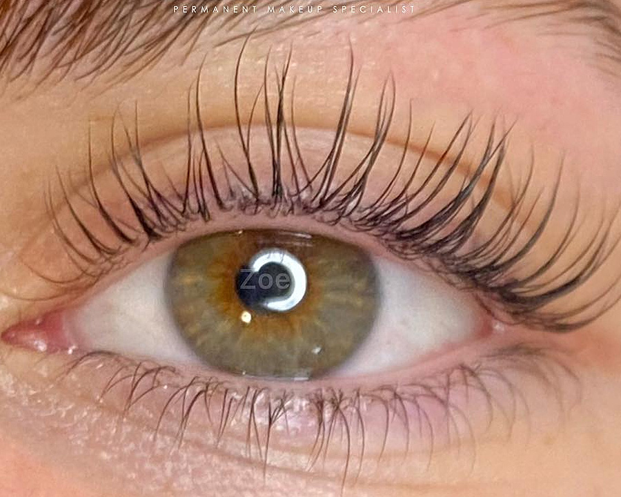 permanent lash lift portfolio