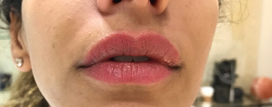 lip blush after tint 1