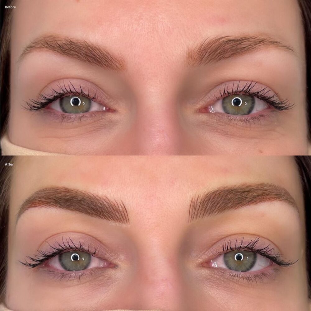 Combination brows for dazzling eyes
