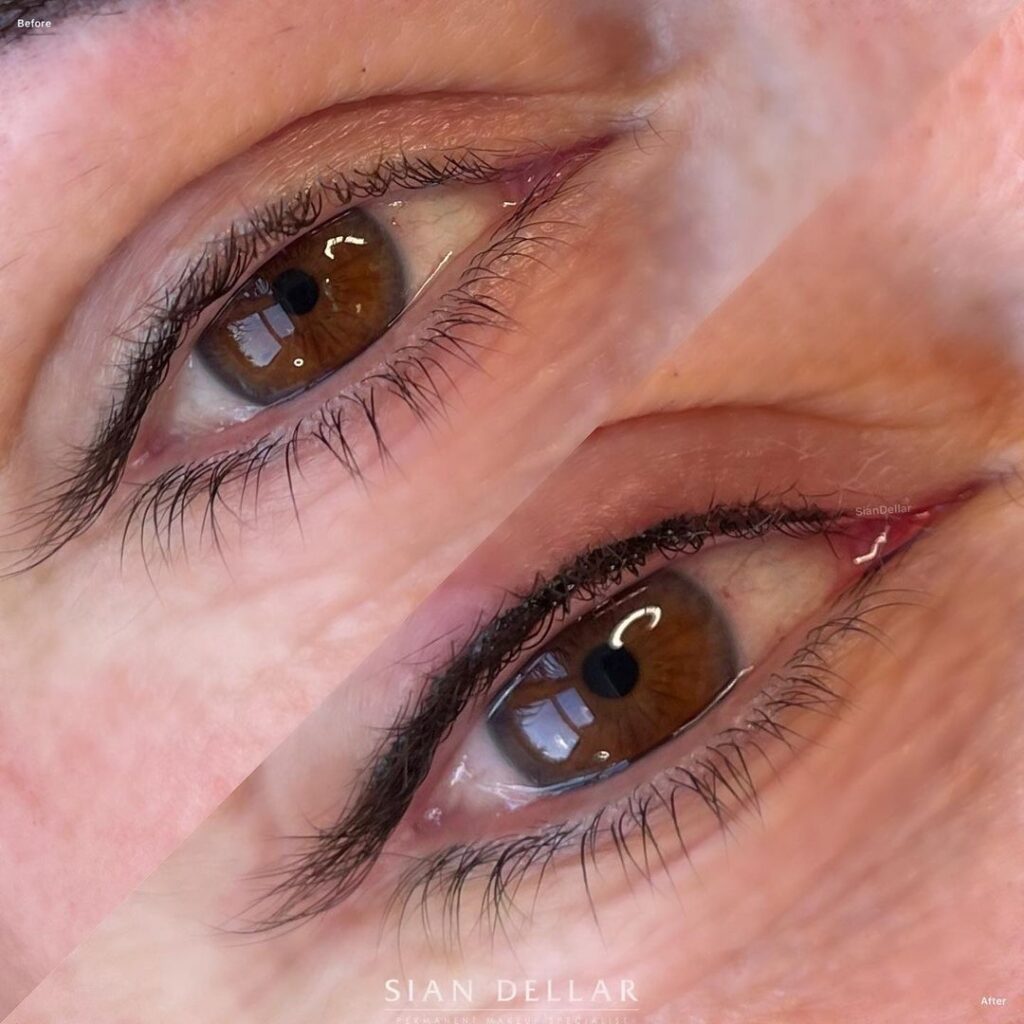 Lash enhancement for fuller, thicker lashes Sian Dellar