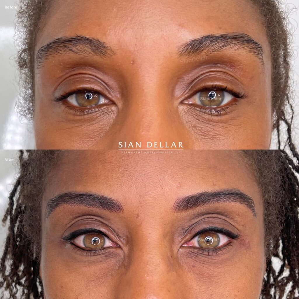 Semi permanent makeup to enhance your eye makeup game - Sian Dellar