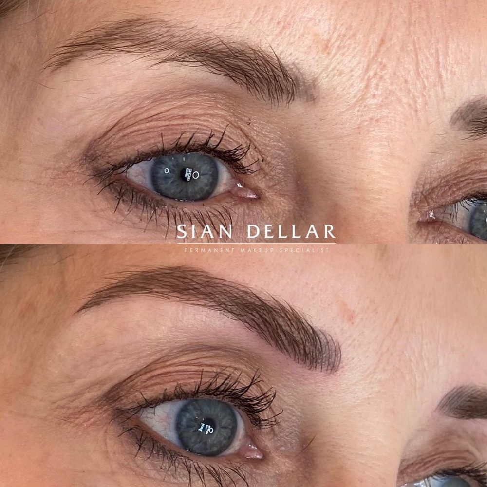 Brow refresh for our lovely client