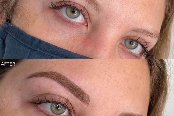Make great eyebrows happen with an SD microblading appointment!