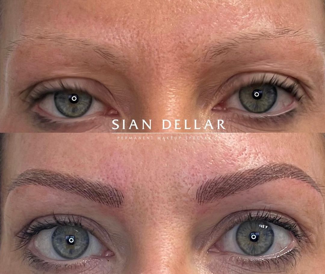 microblading before and after