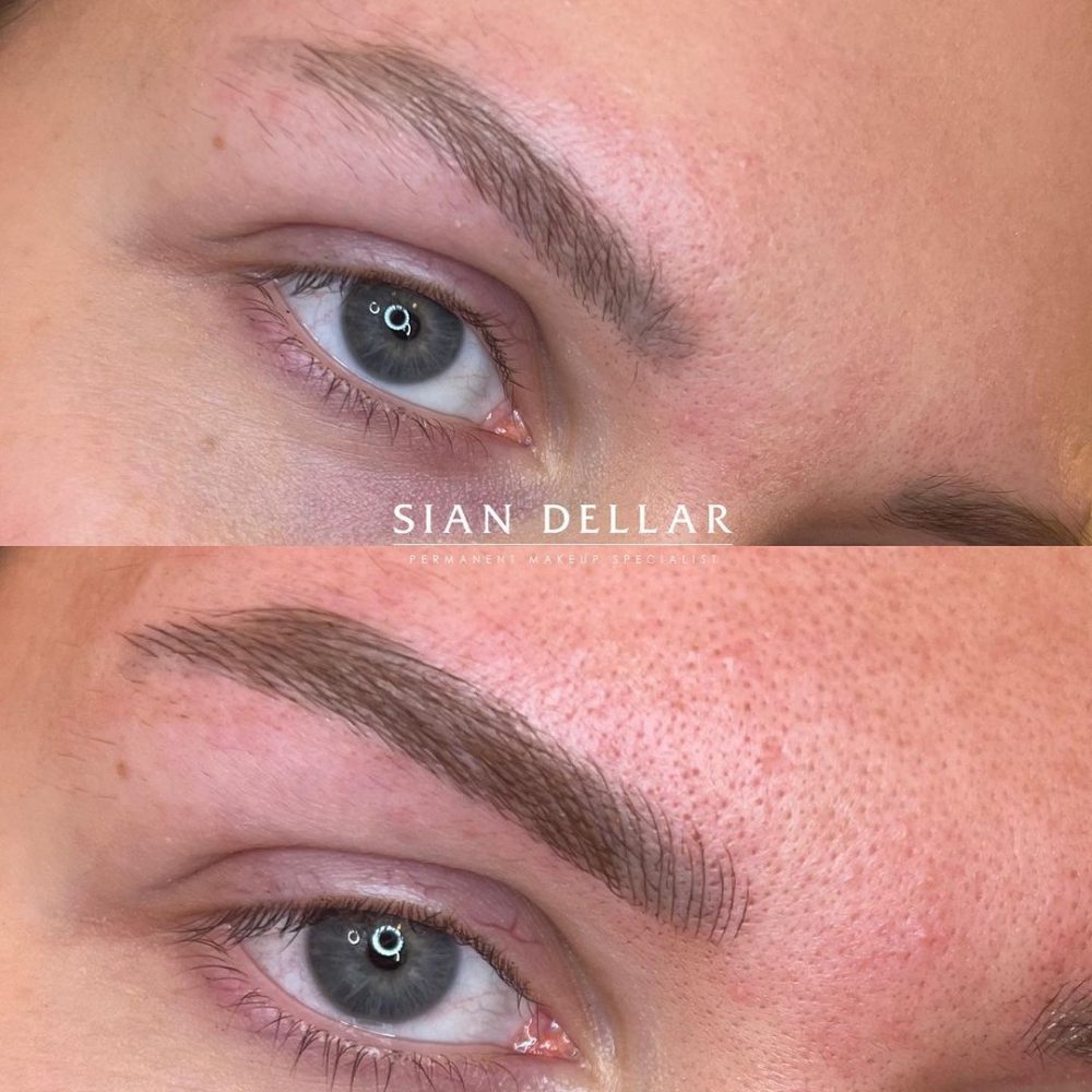 Enhancing the brows’ natural look with microblading