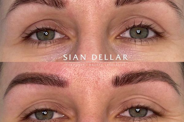 Restore and enhance faded brows with combination brows