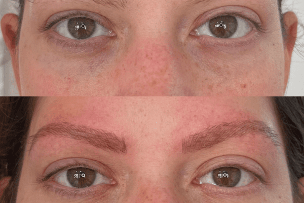 Combination brows are ideal for sparse or thinning brows