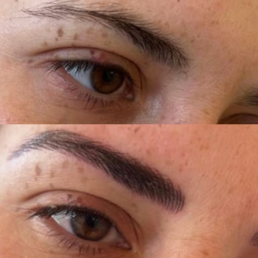 Microblading for glammed-up eyebrows